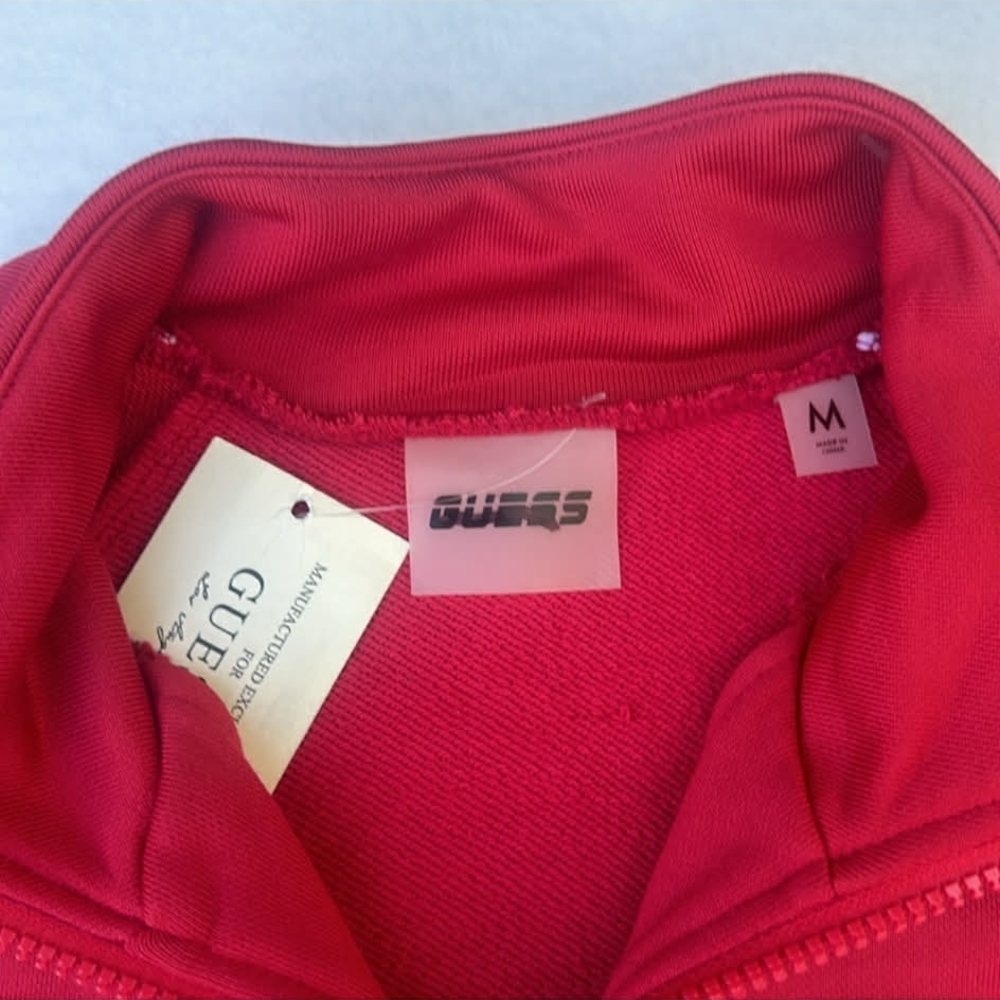 Guess Women's Red Track Jacket - Picture 8 of 9